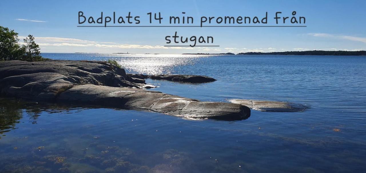 Moeja Stuga I Stockholms Skaergard Buitenkant foto