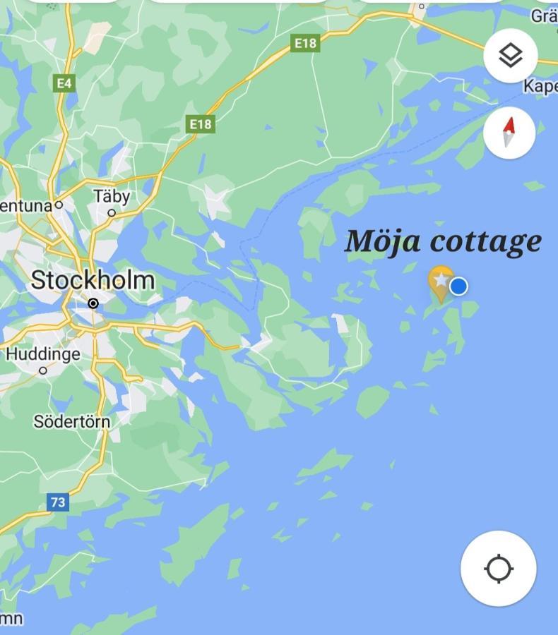 Moeja Stuga I Stockholms Skaergard Buitenkant foto