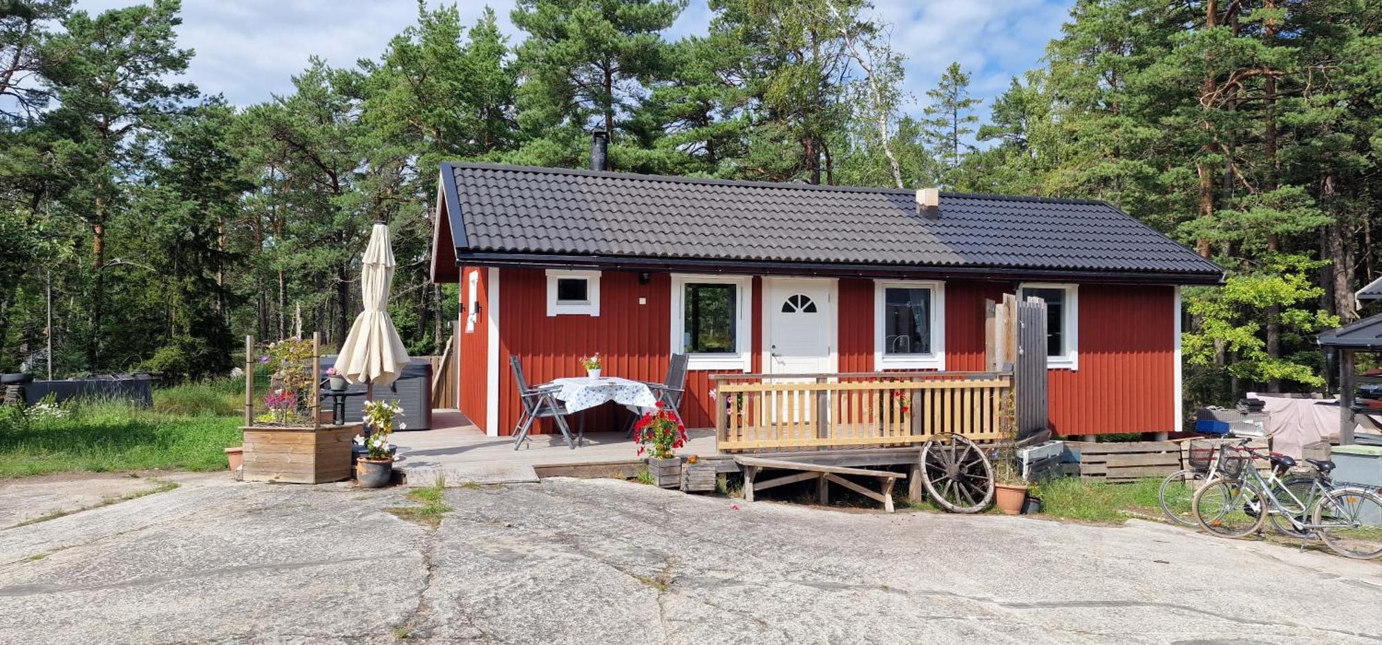 Moeja Stuga I Stockholms Skaergard Buitenkant foto